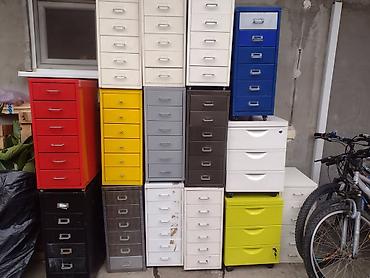 Ostali alati i mašine: Metalni fiokar/ ormarići sa fiokama - Dimenzije visina 66,5 cm — 1