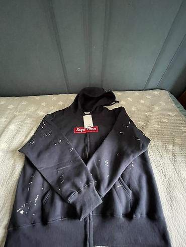 half zip: Худи на молнии Supreme с колабой мм6 размер S на рост 167 плюс минус — 2