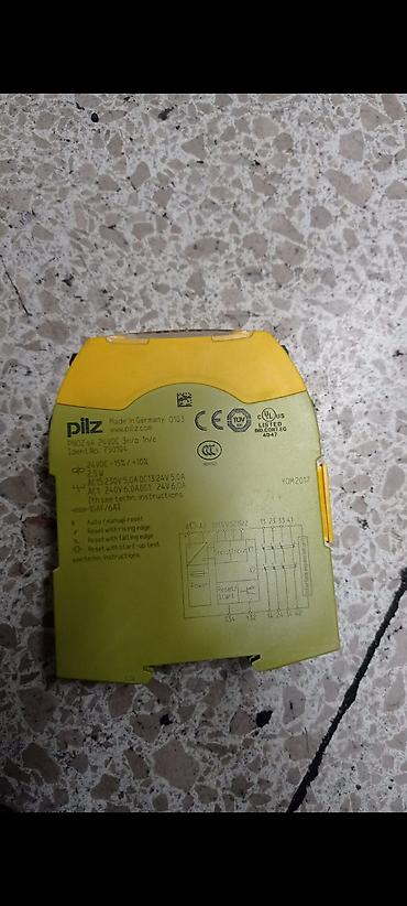 led panel: Pilz PNOZ s4 təhlükəsizlik releləri - Model: PNOZ s4 - İdent No — 2
