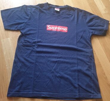 hugo boss polo majice: T-shirt Supreme, L (EU 40), XL (EU 42), color - Blue