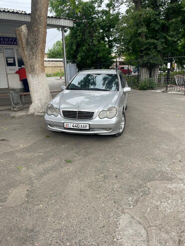 самая дешёвая машина в кыргызстане: Mercedes-Benz C 200: 2002 г., 2.1 л, Механика, Бензин, Универсал