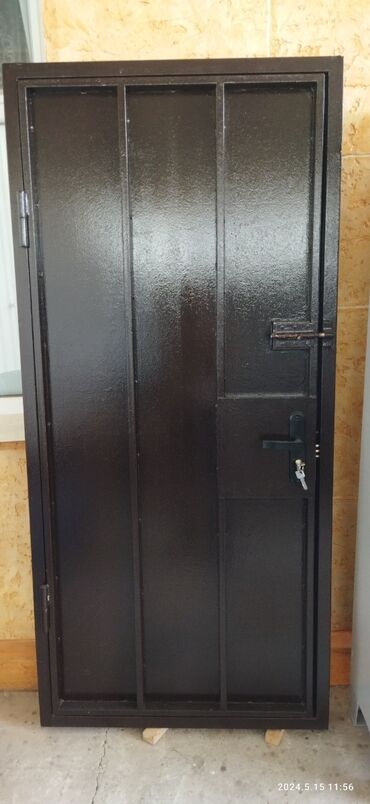 двери на кухню: Входная дверь, Металл, Б/у, 190 * 90, Самовывоз