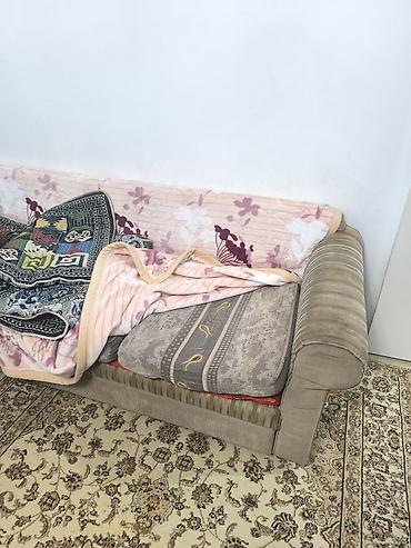 угловой диван стол: Комплект мягкой мебели, Б/у, Самовывоз, цвет - Бежевый — 3