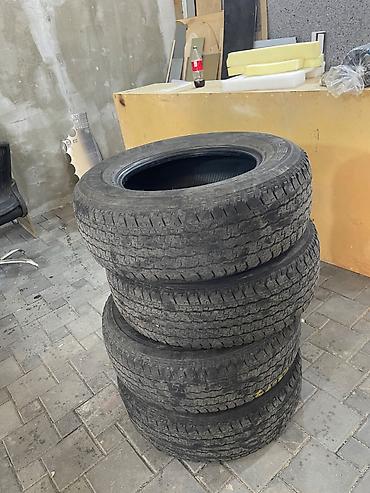 17 şam disk: İşlənmiş Şin Bridgestone 265 / 65 / R 17 — 1