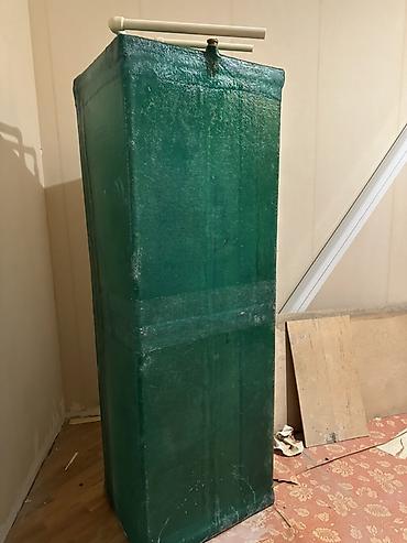 seyf silah: Plastik su çəni – şaquli, düzbucaqlı forma 500 lt - Material: qalın — 1