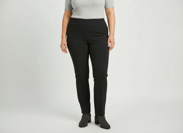 Women's Pants: Spodnie materiałowe damskie, rozmiar 4XL