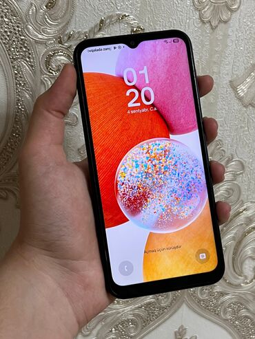 Samsung: Samsung Galaxy A14, 128 ГБ, цвет - Черный, Сенсорный, Отпечаток пальца, Две SIM карты