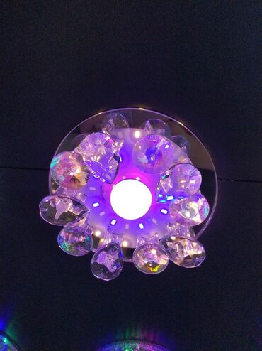 bnc lan: Çılçıraq, 1 lampa, Xrustal