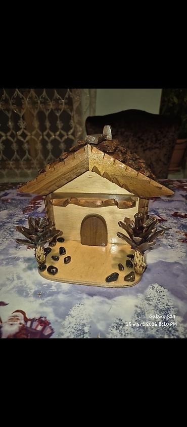diorama: Fiqur, Taxta, rəng - Qəhvəyi — 1