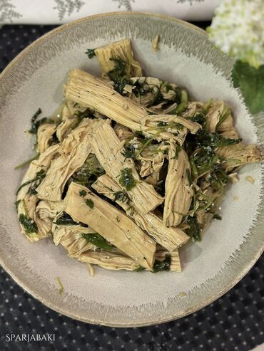 Готовые блюда, кулинария: SPARJABAKI – Hazır salatlar və tərəvəz delikatları Menyu: - Soya