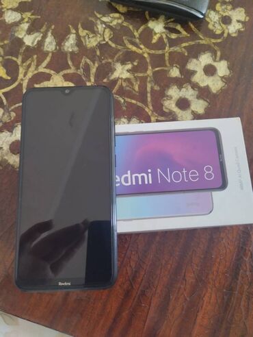 adapdir: Xiaomi Redmi 8 | 64 GB | rəng - Qara 
 | Barmaq izi