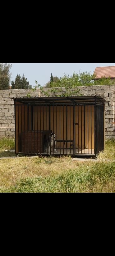 Qəfəslər: Məhsul: İt üçün açıq havada volyer və taxta it evi - Konstruksiya — 3