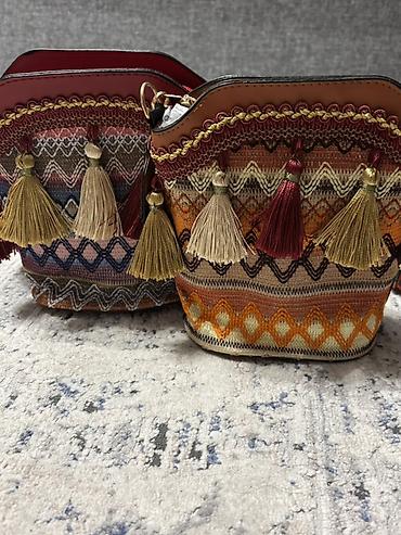 насадка на член купить: Этнические сумки-кроссбоди с кисточками - Компактная сумка через — 1