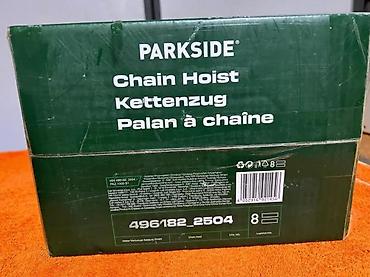 Dizalice: PARKSIDE ručni lančani vitlo (Chain Hoist) – model 496182 - Nosivost — 3