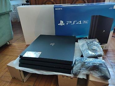 PS4 (Sony Playstation 4): 📞 Kontakt samo telefon 🎮 PS4 Pro 1TB Black – CUH-7216 (poslednji — 3