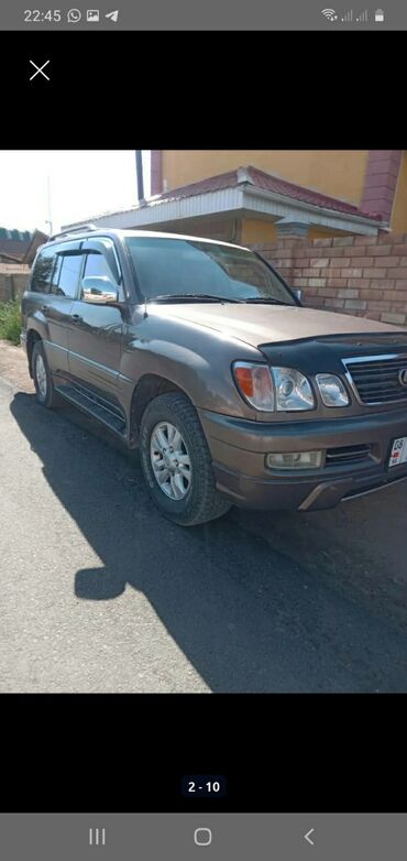 Lexus: Lexus LX: 2000 г., 4.7 л, Автомат, Газ — 2