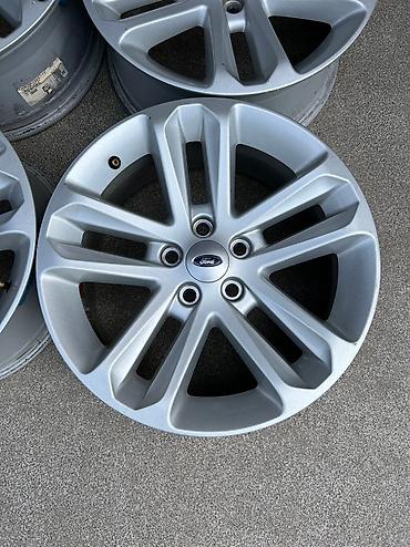 Диски: Литые Диски R 18 Комплект, отверстий - 5, Б/у — 5