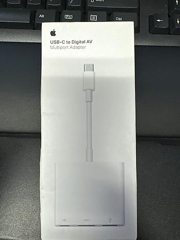 pro 3: Apple USB‑C to Digital AV Multiport Adapter Xüsusiyyətlər: - USB‑C — 1