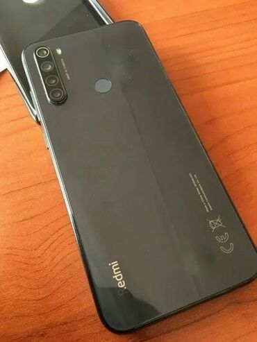 тел номера: Xiaomi, Redmi Note 8, Б/у, 32 ГБ, цвет - Черный, 2 SIM