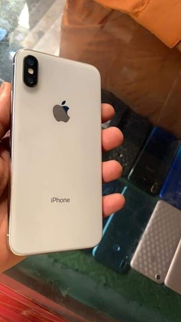 наушник айфон цена: IPhone X, Б/у, 128 ГБ, Белый, 100 %