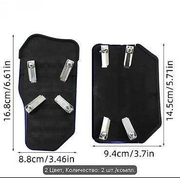 avtomobil aksesuarları: Universal avtomobil pedalı örtükləri – “Sports Pedal” (2 ədəd) - Tip — 4