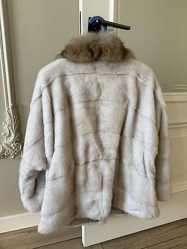 мурской парик: Шуба, Норка, Короткая модель, L, XL — 2