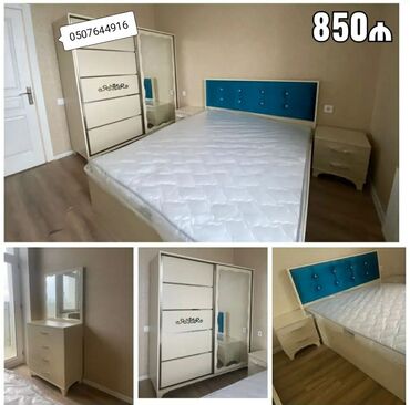 plastik komodlar: Двуспальная кровать, Шкаф, Трюмо, 2 тумбы, Азербайджан, Новый