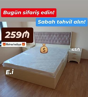 istikbal matras: Yeni, İkinəfərlik çarpayı, Matras ilə — 1