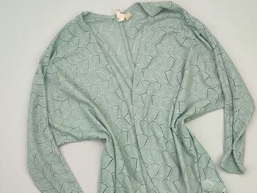 długa zielona sukienki: Narzutka H&M, M, stan - Bardzo dobry
