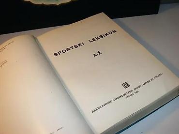 gitare prodaja: Sportski leksikon a-ž1984 miroslav krleža zagrebtvrd povez 25,4 cm — 2