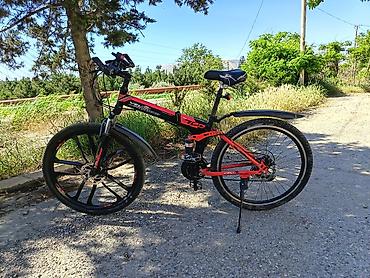 İdman velosipedləri: Velosiped – dağ/şəhər tipli, yığcam konstruksiyalı Xüsusiyyətlər: - — 1
