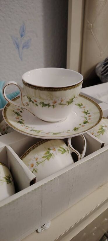 fırst class çay: Çay dəsti, Farfor, 6 nəfərlik