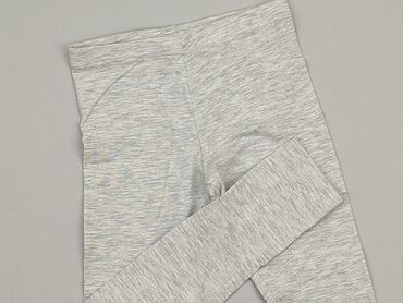 szare bawełniane legginsy: Legginsy dziecięce, Lupilu, 5-6 lat, 110/116, stan - Bardzo dobry