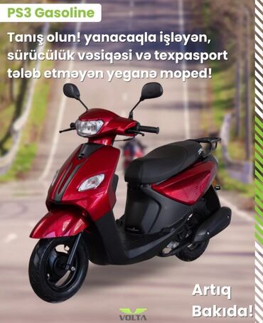 masin bazari azerbaycan: - Moped, 50 sm3, 2024 il