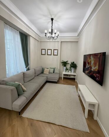 срочно сдаётся квартира: 3 бөлмө, 88 кв. м, Элитка, 13 кабат, Евроремонт