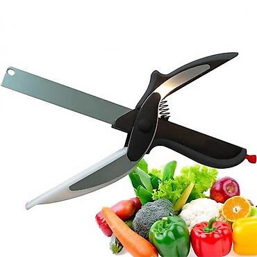 salat doğrayan: Salat qayçısı -Clever cutter Bu çoxfunksiyalı tərəvəz doğrayıcı alət — 2