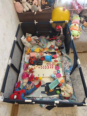 Uşaq oyun maneji
- Ölçü: təxmini 1,2 x 1,8 m lalafo.az -da Uşaq oyun maneji
- Ölçü: təxmini 1,2 x 1,8 m