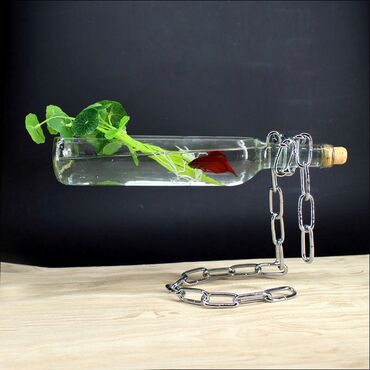 декоративная ваза: Необычная Ваза на подставке/ Менажница для сервировки стола • Бутылка