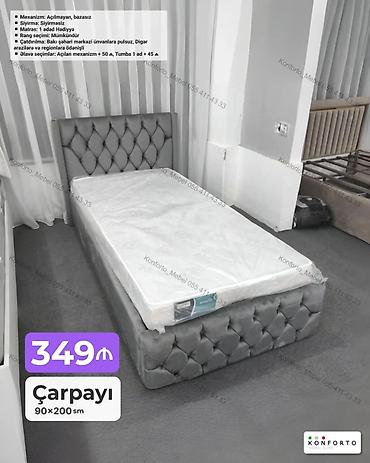 Məhsul: Çarpayı Ölçü: 90×200 sm Qiymət: 349₼ Xüsusiyyətlər: -