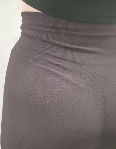 Helanke, biciklistički šortsevi: Ženske sportske helanke – visoki struk, bešavne - Model: uske helanke — 10