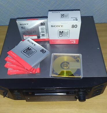 Minidisk və disk pleyerlər: Sony mini disk