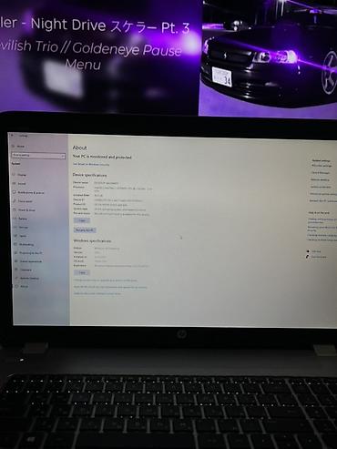 HP: Noutbuk çox səliqəli istifadə olunub, təmirdə olmayıb, bütün — 4