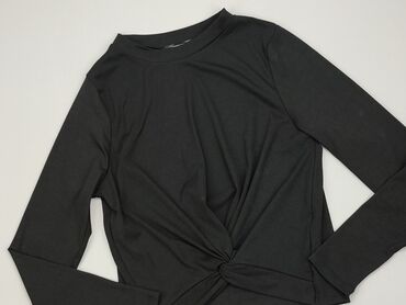 bluzki czarne z koronka: Bluzka Missguided, S (EU 36), stan - Idealny