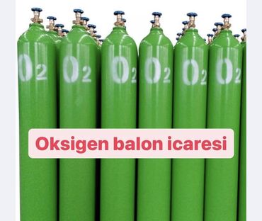 Tibbi avadanlıq: Oksigen balon icaresi satişi catdirilmasi 7/24