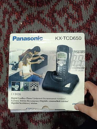 Stasionar telefonlar: Stasionar telefon Panasonic, Simsiz, İşlənmiş — 1