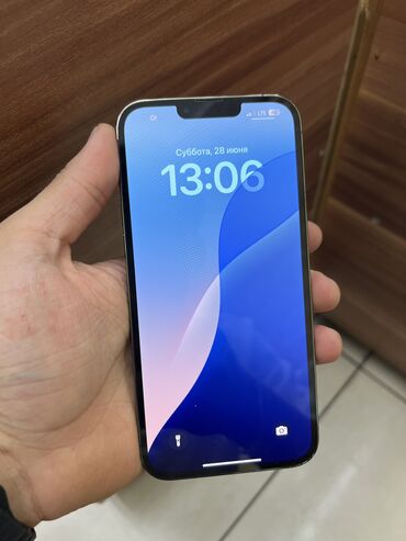 телефоны в рассрочку ош: IPhone 13 Pro Max, Колдонулган, 256 ГБ, Alpine Green, 83 %