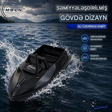 ağ baliq: MBLN 500M uzaqdan idarə olunan güclü yem qayığı - Təxminən 500 m — 5