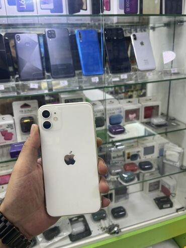 gps купить: IPhone 11, 128 GB, Ağ, Face ID