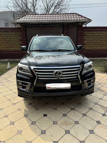 Lexus: Lexus LX: 2014 г., 5.7 л, Типтроник, Газ, Внедорожник