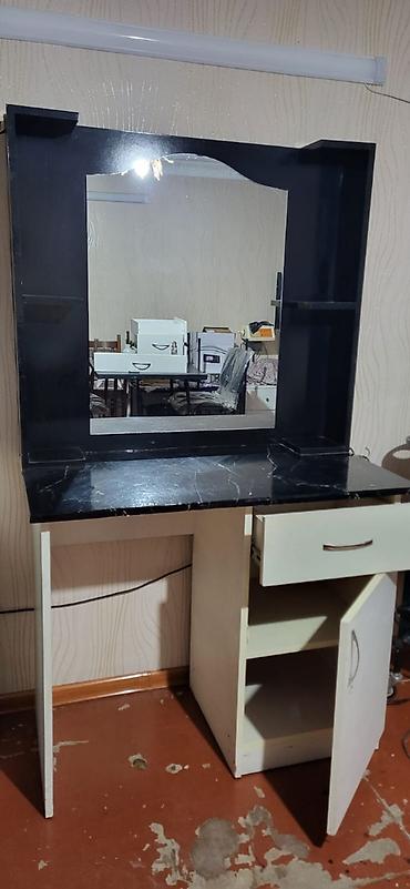 online mebel: TƏCILI SATILIR Salon üçün masa və güzgü seti - Güzgünün hər iki — 1